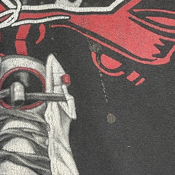 Phat Doc Michael Jordan 23 T-Shirt VTG Black Size 3XL (READ) - Picture 4 of 8